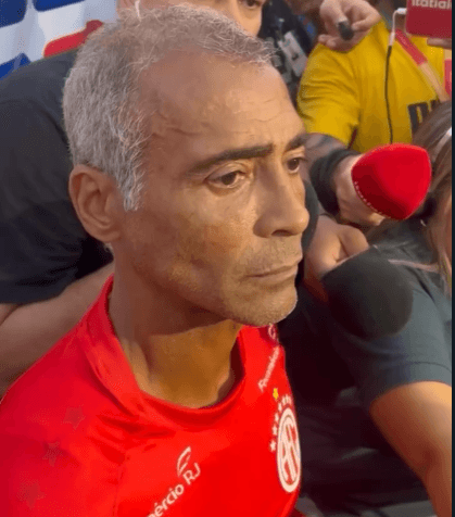 Romário após jogo do América-RJ falando sobre Gabigol no Flamengo