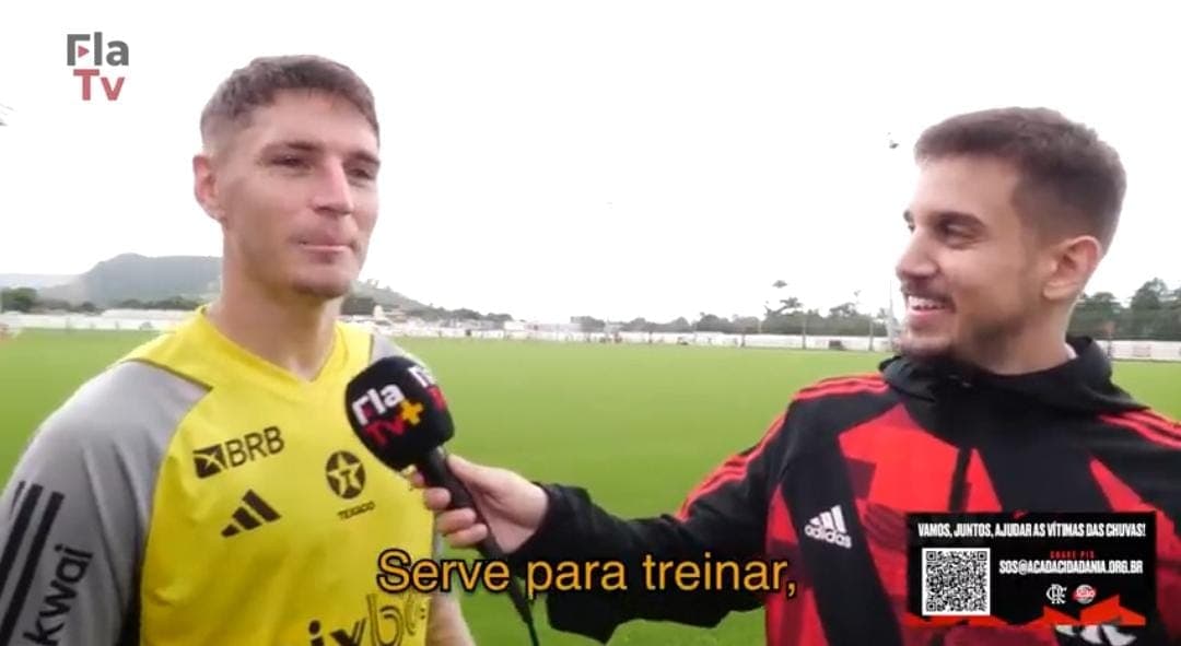 Varela fala com a Fla TV