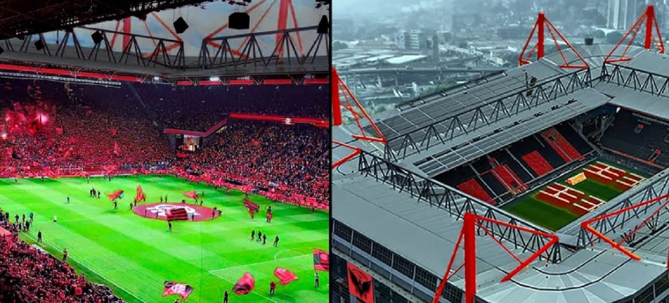 estádio do flamengo no gasômetro projeto