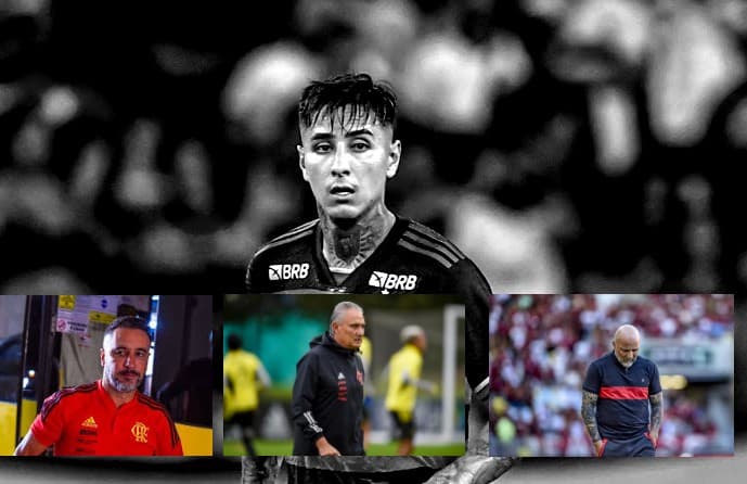 pulgar e técnicos do flamengo comparação