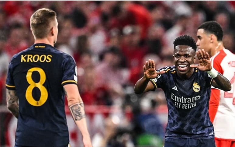 Vini Jr se manifesta após anuncio de aposentadoria de Toni Kroos