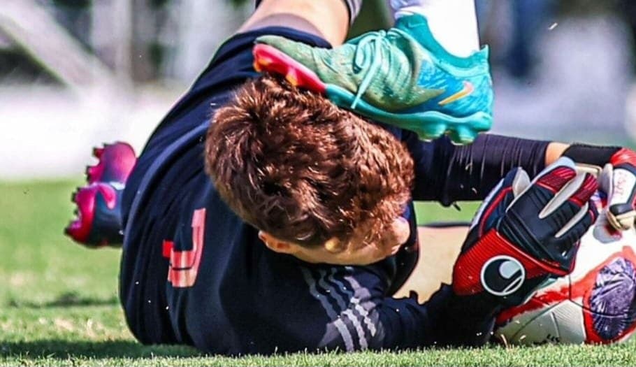 Agressão sofrida goleiro do Flamengo