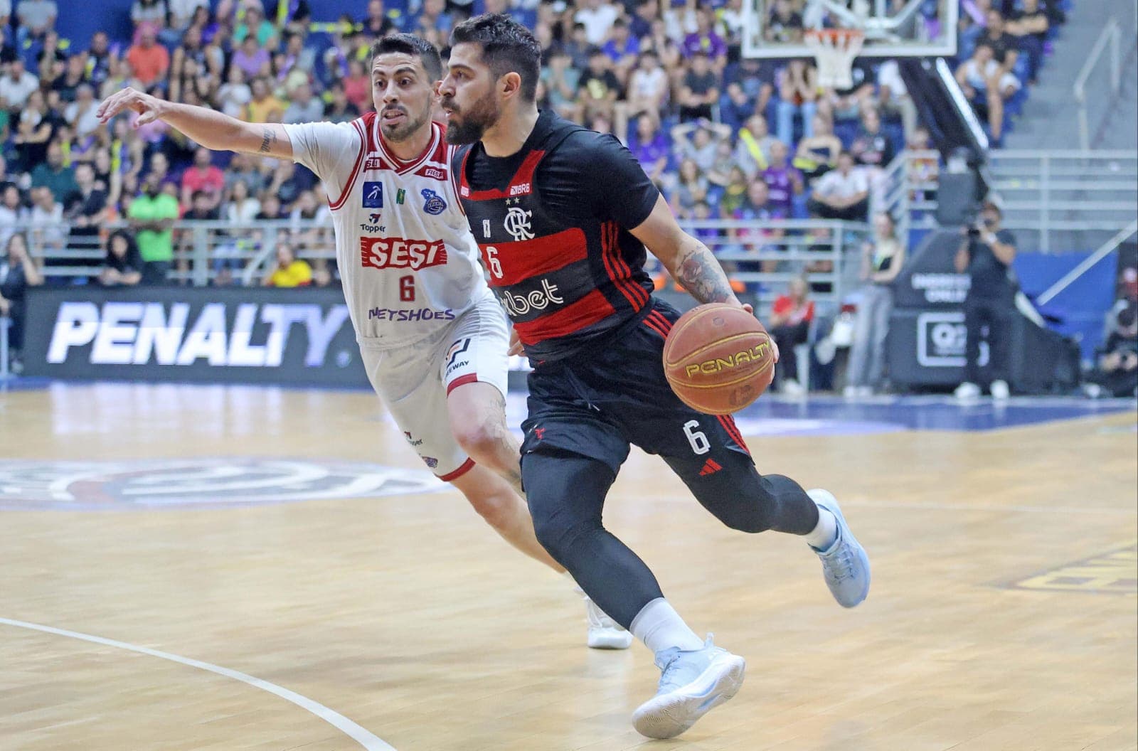 Franco Balbi durante Franca x Flamengo