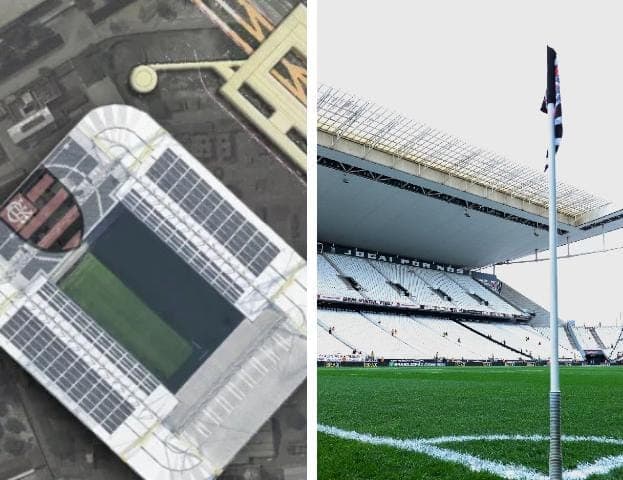 Gasômetro e Estádio do Corinthians