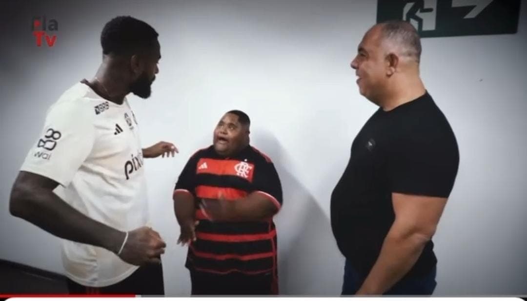 Pipoco faz vapo com Gerson