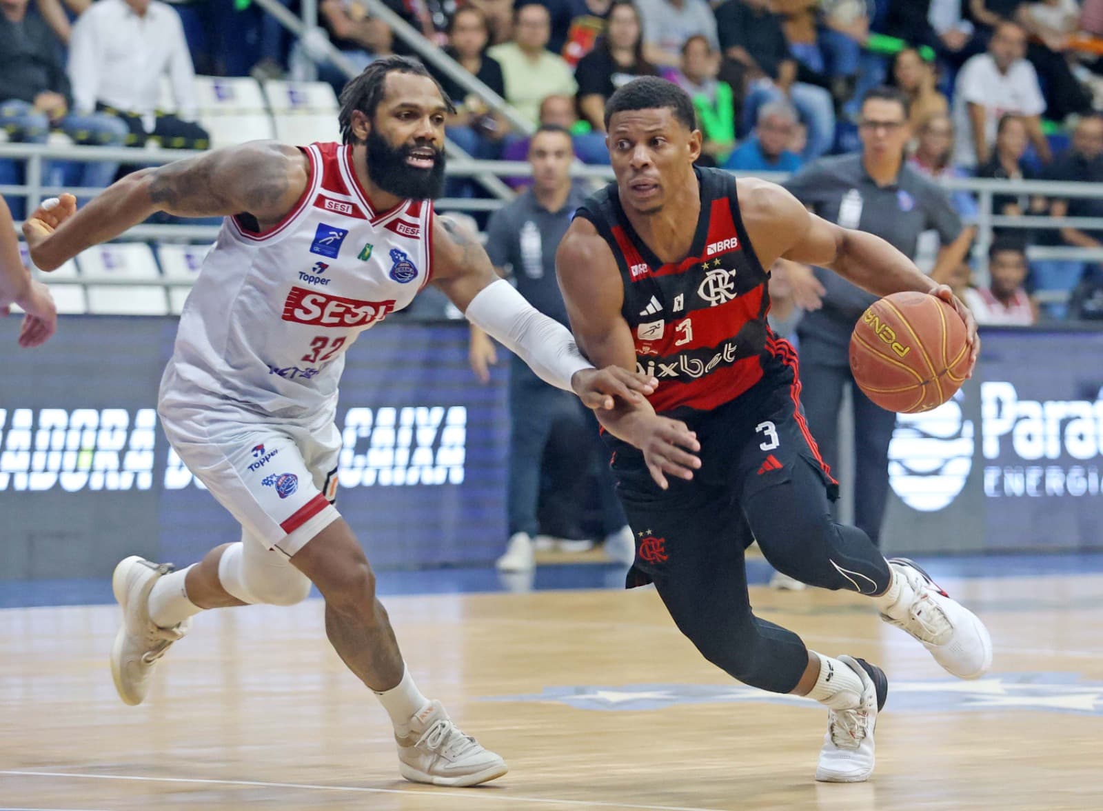 Scott Machado em Franca x Flamengo