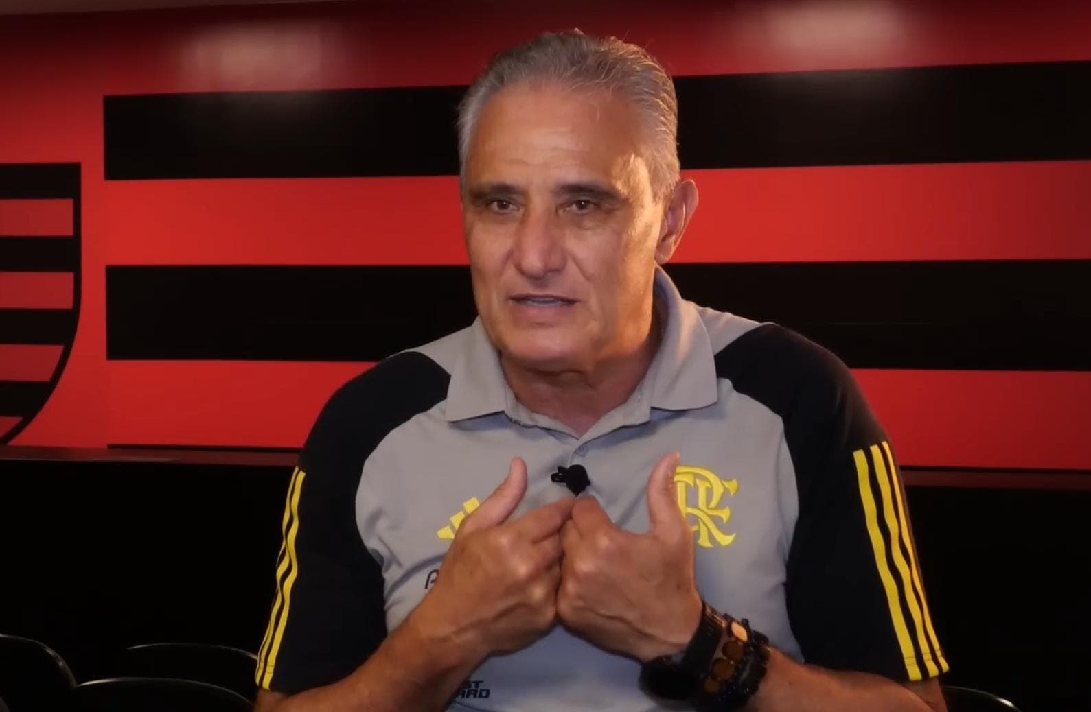 Tite em entrevista a Fla TV