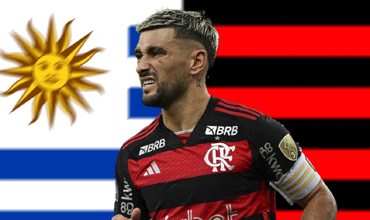 arrascaeta craque do flamengo e do uruguai