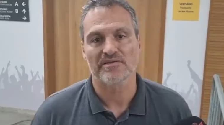 Bruno Spindel, diretor do Flamengo, no Maracanã