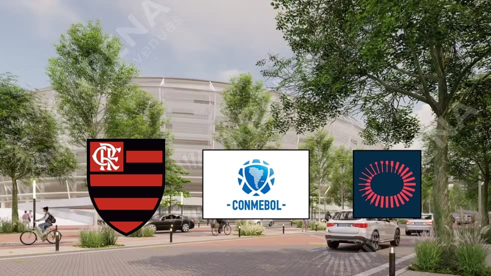 esboço estádio do flamengo