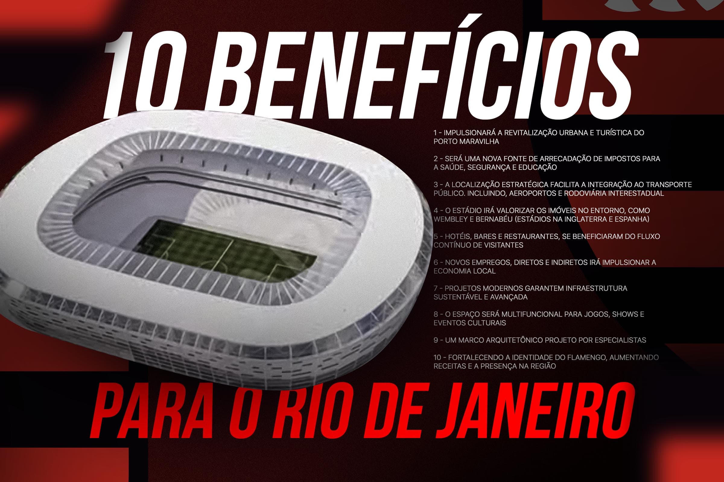 estádio do flamengo no gasômetro lista