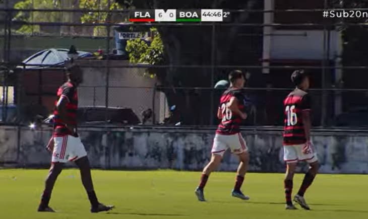 Flamengo atropela o Boavista no Carioca sub-20