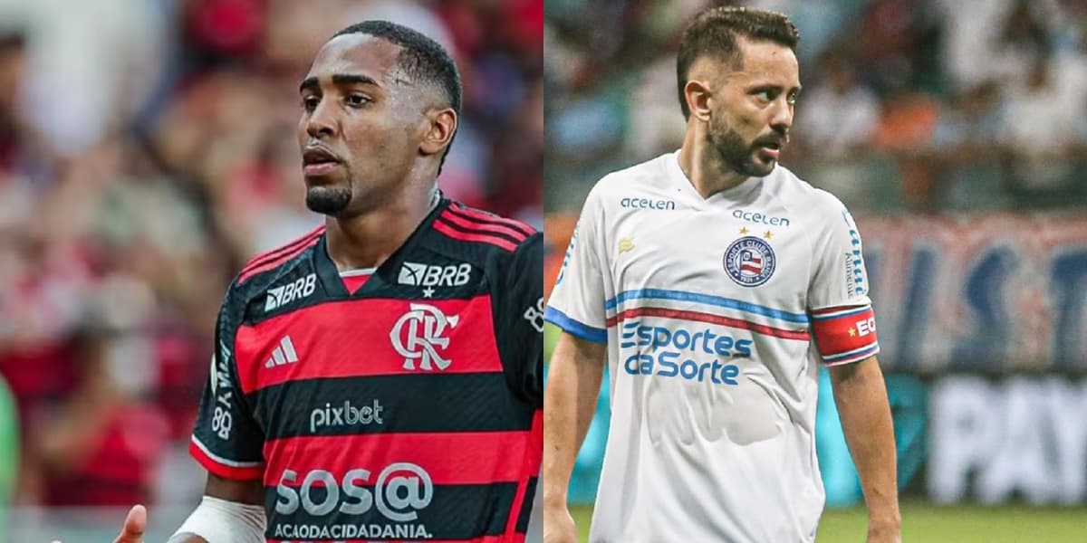 lorran e everton ribeiro flamengo bahia