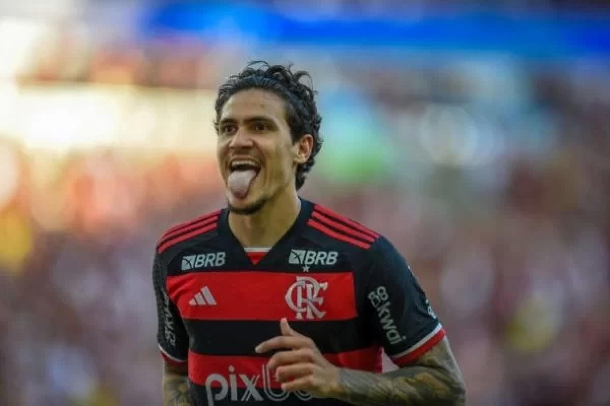 pedro em ação pelo flamengo
