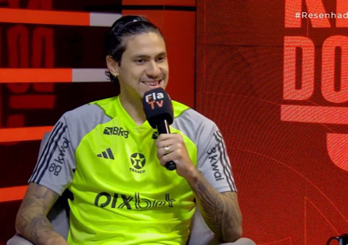 Pedro é entrevistado pela FlaTV no Resenha do Jogo e analisa Fla-Flu