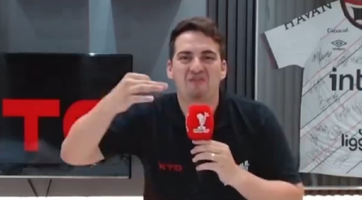 torcida do athletico reage a empate do flamengo