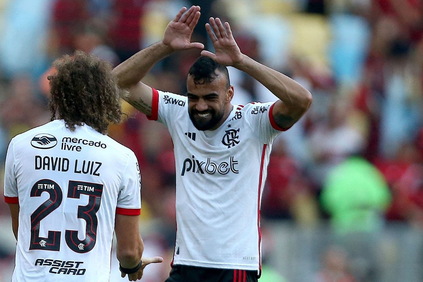 Fabrício Bruno durante Flamengo x Vasco