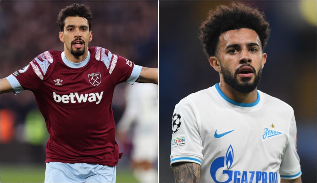 Paquetá e Claudinho, alvos do Flamengo na janela