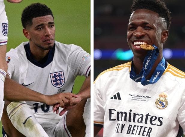 Bellingham e Vinícius Júnior