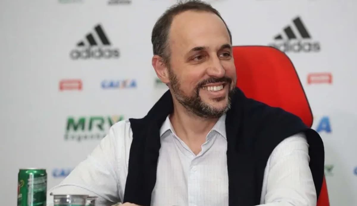 Claudio Pracownik em entrevista no Flamengo