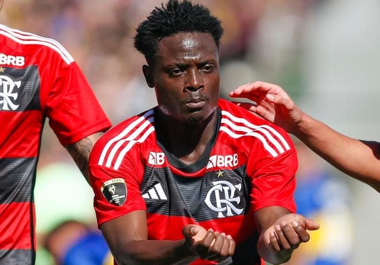 Shola comemora gol do Flamengo