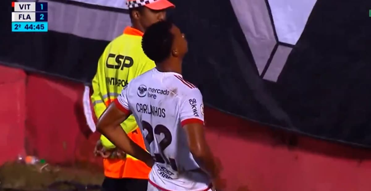 carlinhos vira herói no flamengo contra o vitória