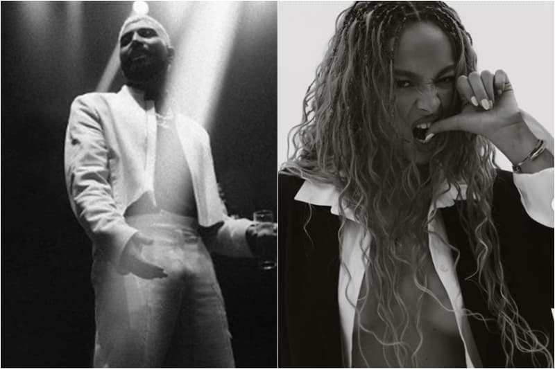 Gabigol (esquerda) e Julia Rodrigues (direita) foram vistos juntos no Alma Festival, no Rio de Janeiro, e aumentaram rumores de affair