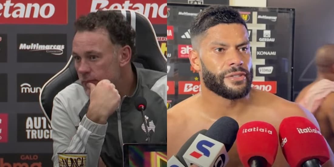 milito e hulk antes de atlético-mg flamengo