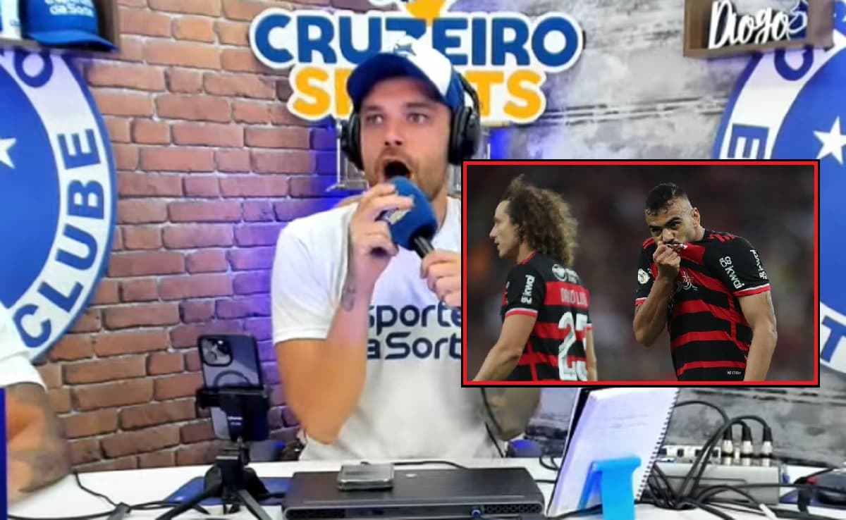 reações cruzeiro flamengo