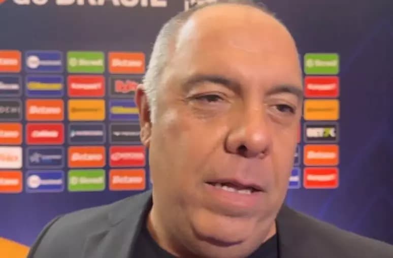 Marcos Braz, vice-presidente de futebol do Flamengo