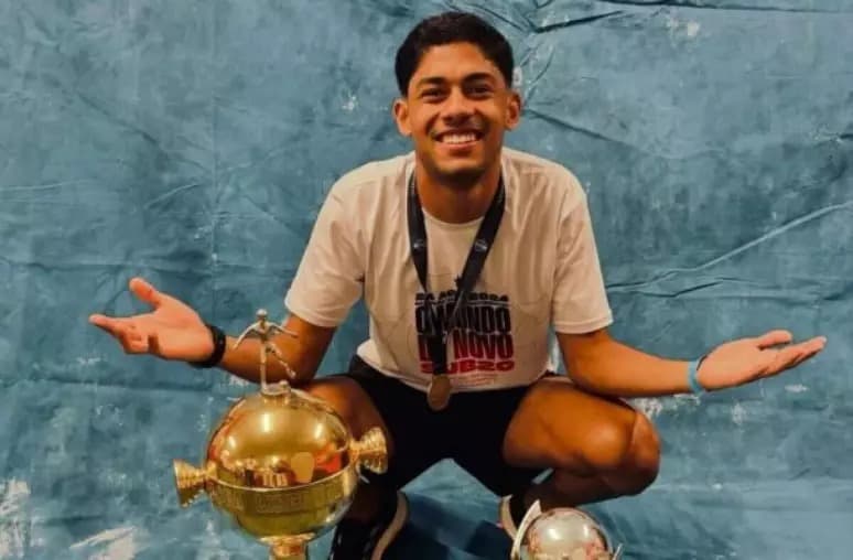 João Alves, volante do sub-20 do Flamengo