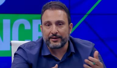 VSR no programa último Lance; comentarista destacou domínio do Flamengo sobre o Palmeiras