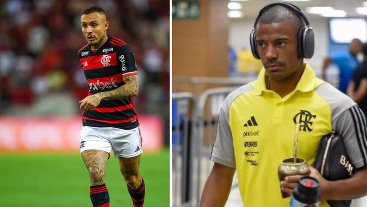cebolinha e de la cruz flamengo