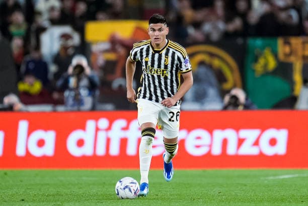 Alcaraz em ação pela Juventus