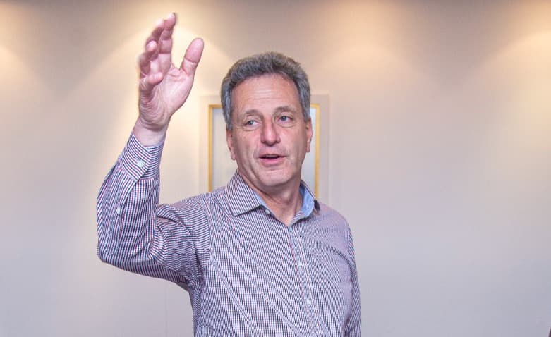 Rodolfo Landim acena para a possibilidade de ser CEO do