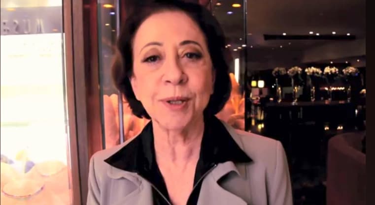 Fernanda Montenegro dá recado a torcida do Fluminense