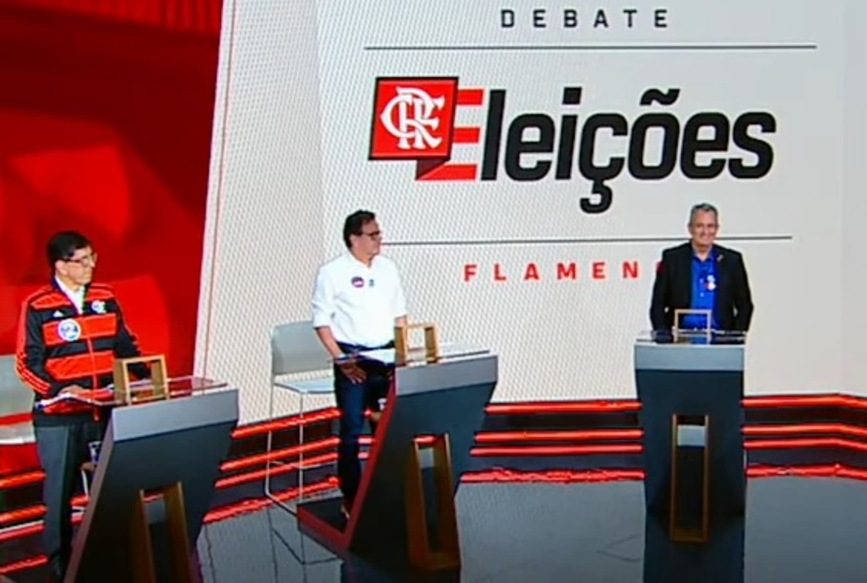 debate dos candidatos a presidencia do flamengo