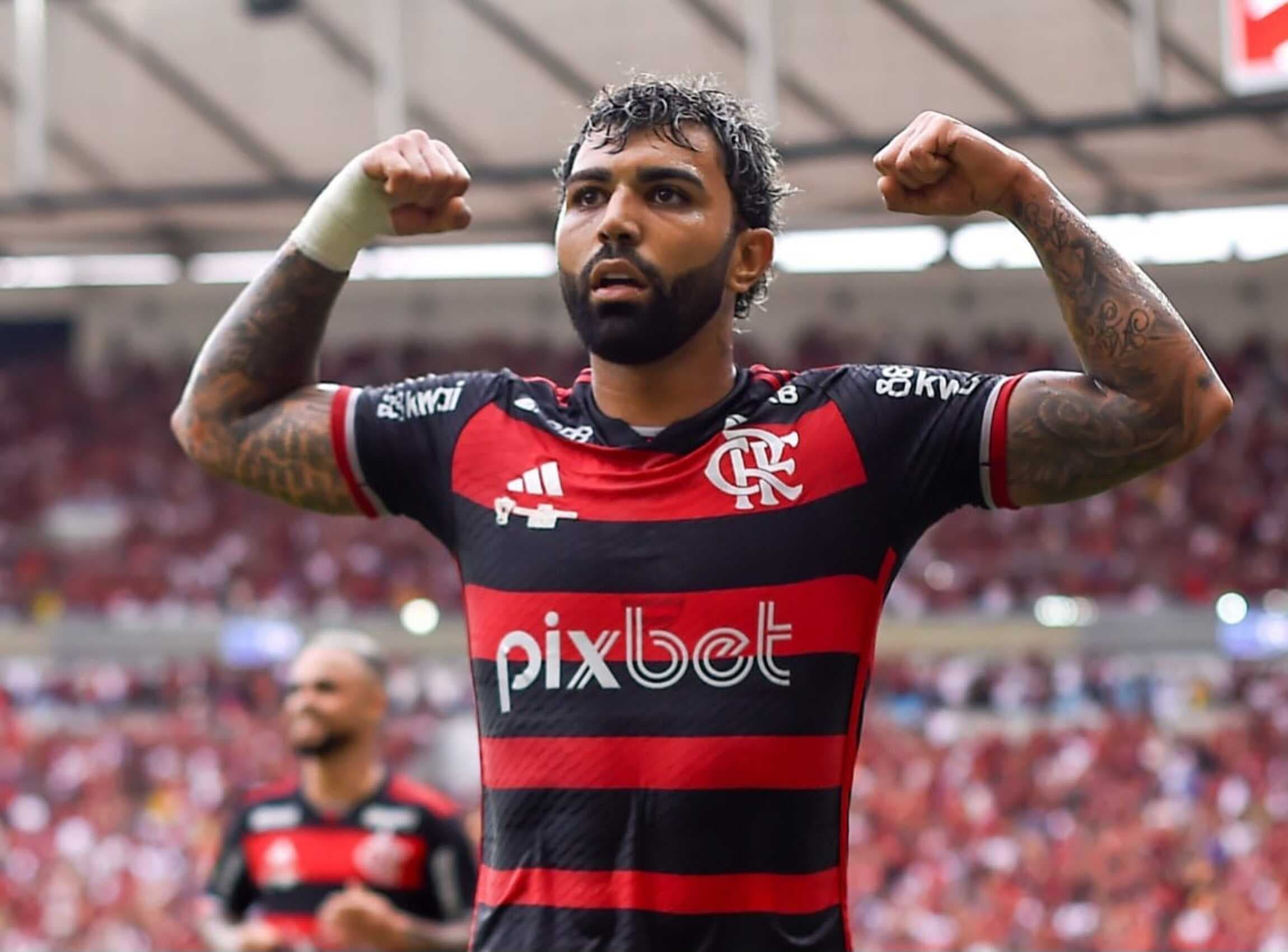 Gabigol comemora gol do Flamengo sobre o Atlético-MG com o famoso muque; coletiva de Filipe Luís, vantagem na Copa do Brasil e mais; veja últimas notícias do Flamengo