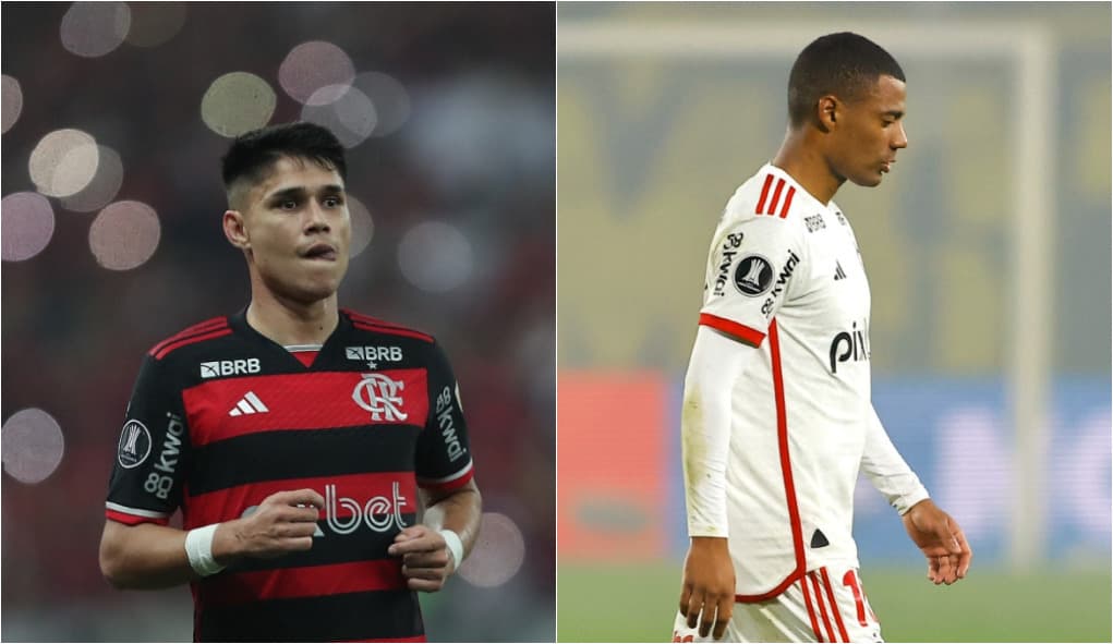 Ainda se recuperando de suas devidas lesões, Luiz Araújo e DLC são desfalques no Fla