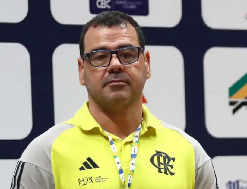 Murilo Gouveia, treinador do Judô do Flamengo.
