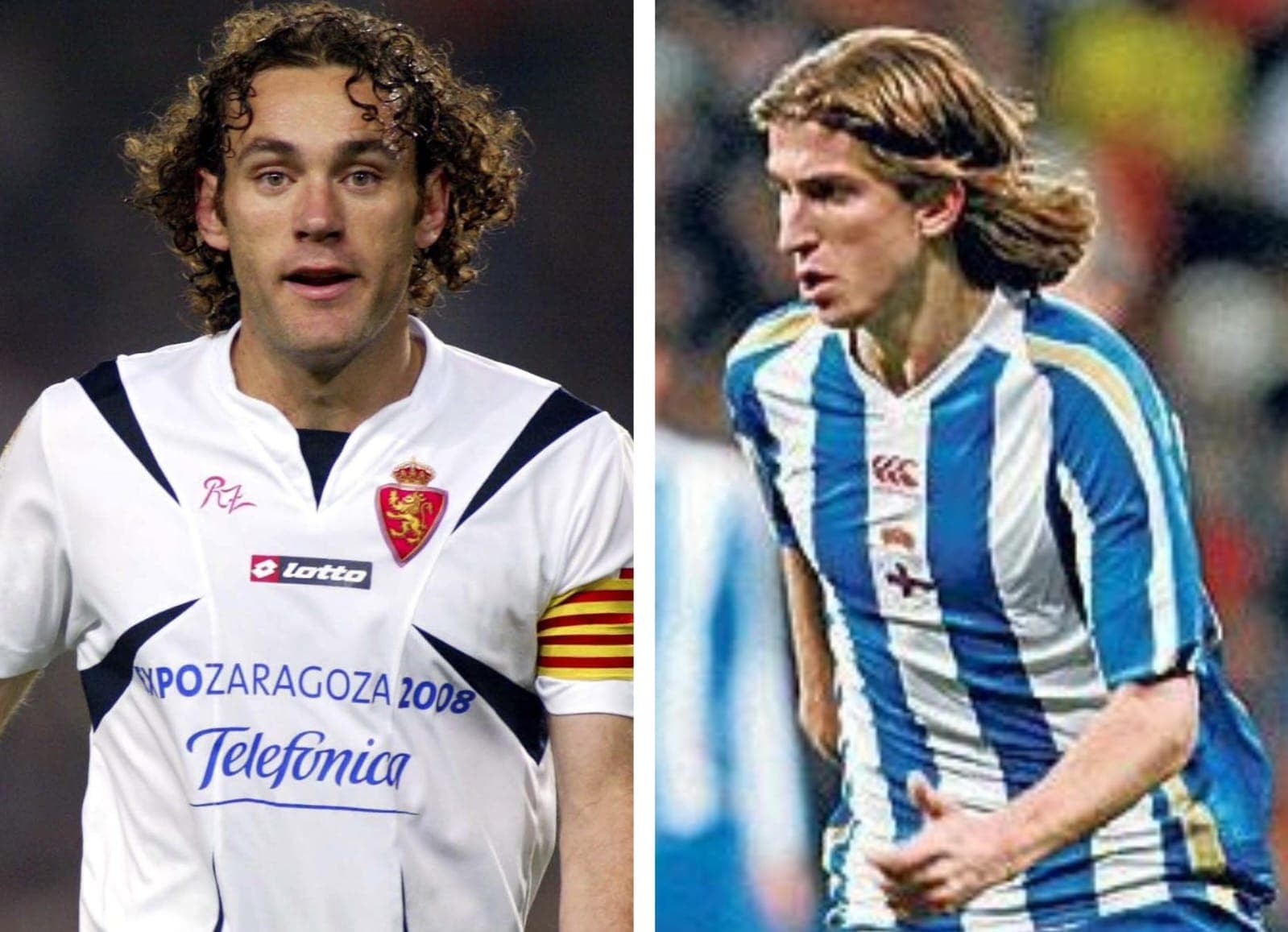 Técnicos de Atlético-MG e Flamengo, Gabriel Milito e Filipe Luís se enfrentaram nos tempos de jogador, por Zaragoza e La Coruña