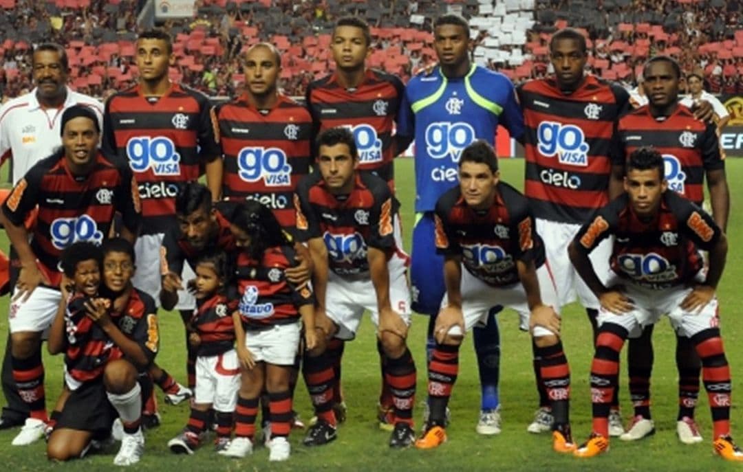Flamengo de 2011 com Vander no plantel