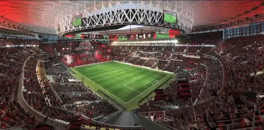 Projeto do estádio do Flamengo; dirigente revela que poderá receber jogos da NFL