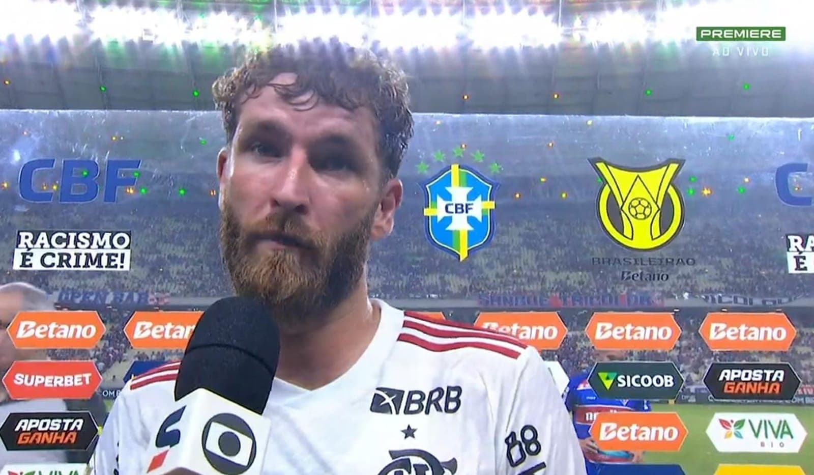 léo pereira em entrevista após empate do flamengo