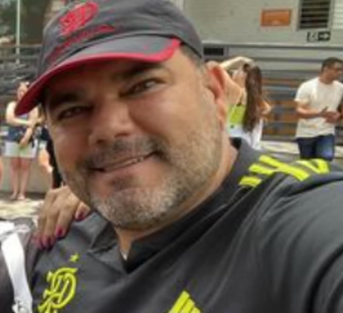 Richard Bastani, torcedor do Flamengo agredido por torcedores do Atlético-MG após final da Copa do Brasil.