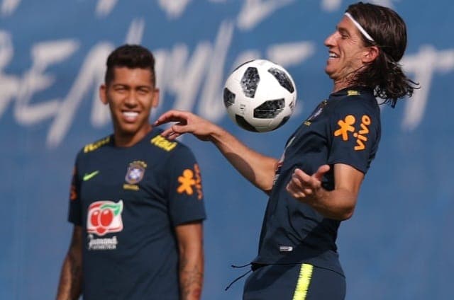Firmino e Filipe Luis