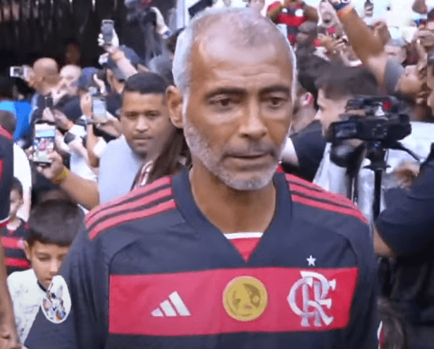 Romário camisa Flamengo