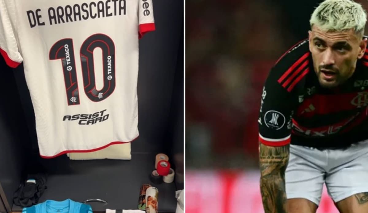 arrascaeta camisa 10 do flamengo