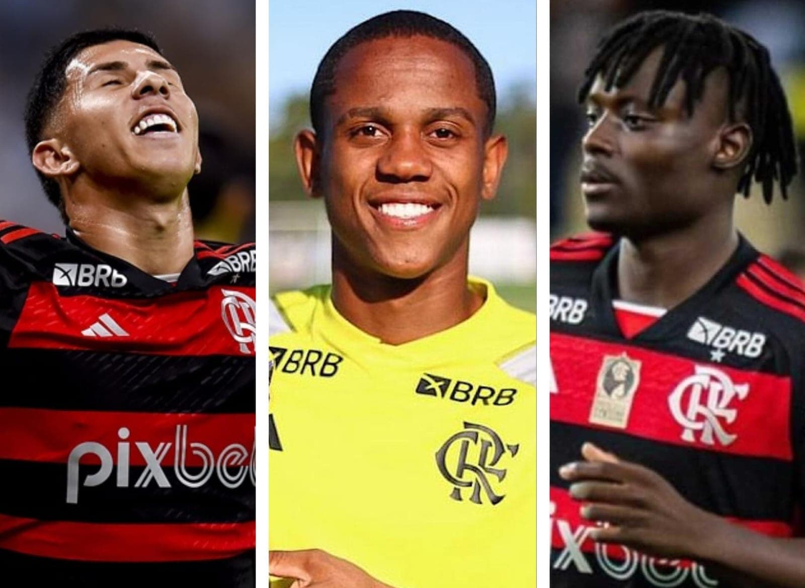 Atacantes do Flamengo no Carioca