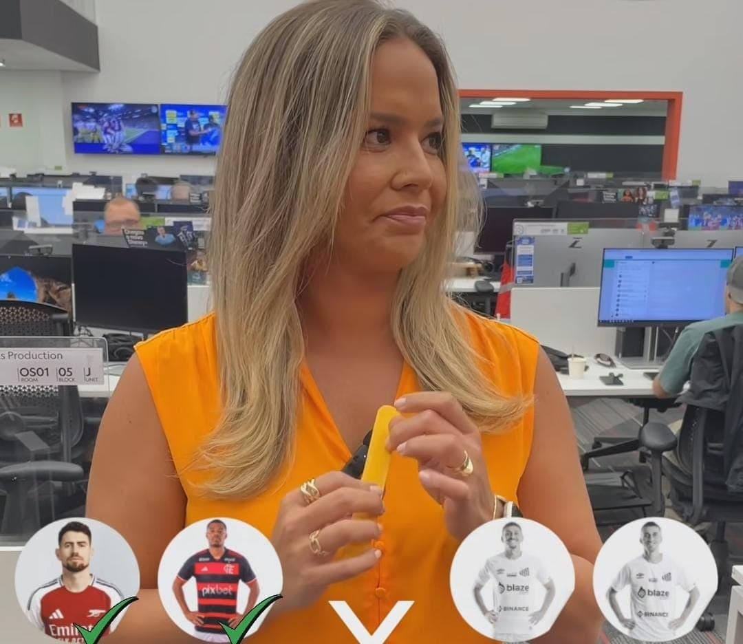 Dani Boaventura em desafio da ESPN